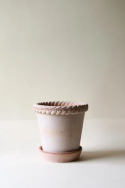 PLANT Emilia krukke, raw rosa New