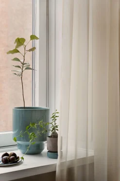 PLANT Hoff krukke, raw grey + Misty Blue underskål Outlet