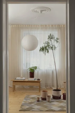 PLANT Hoff underskål, glaseret Burgundy