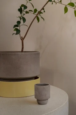PLANT Hoff underskål, glaseret Pale Yellow Hot