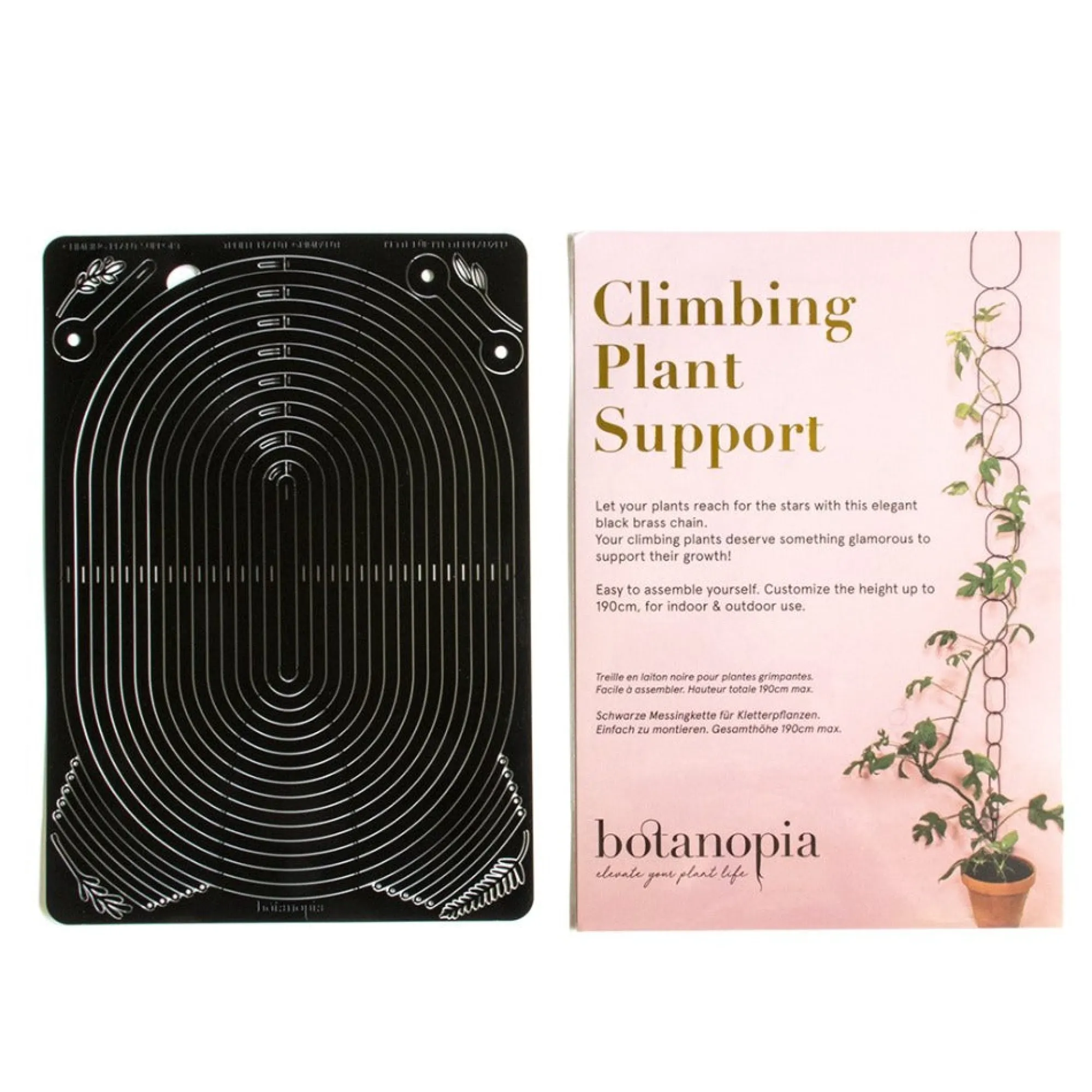 PLANT Klatrestøtte, sort Discount