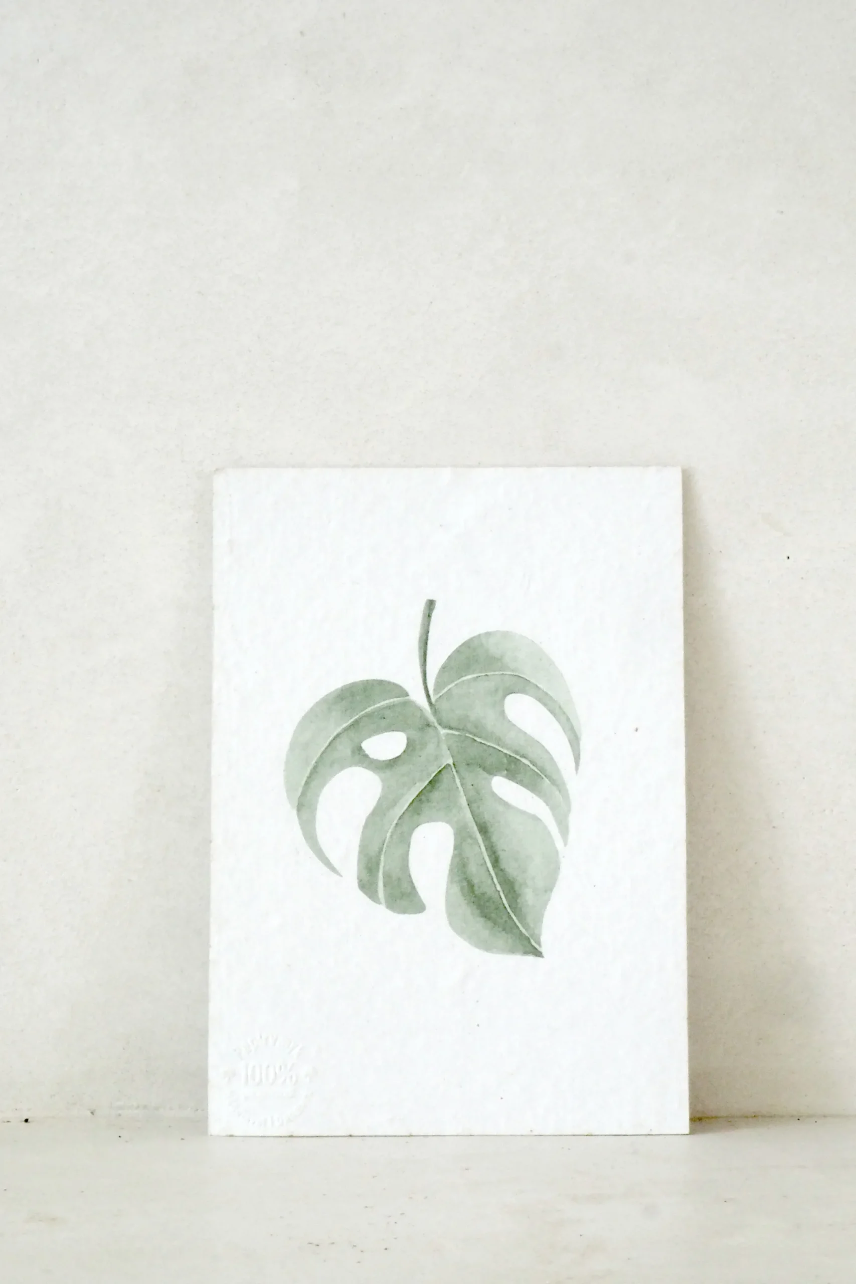PLANT Kort - blad no. 2 - 100% genanvendt papir Discount