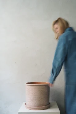 PLANT Modena gulvkrukke - raw rosa Outlet